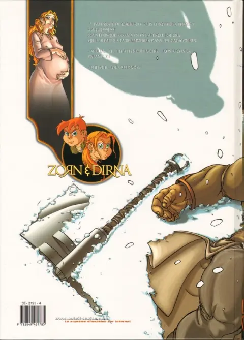 Verso de l'album Zorn & Dirna Tome 3 Les griffes de la meute