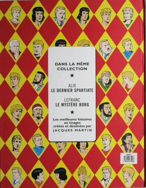 Verso de l'album Alix Tome 7 Le dernier Spartiate