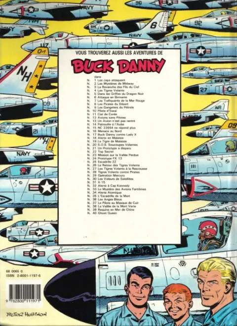 Verso de l'album Buck Danny Tome 1 Les japs attaquent