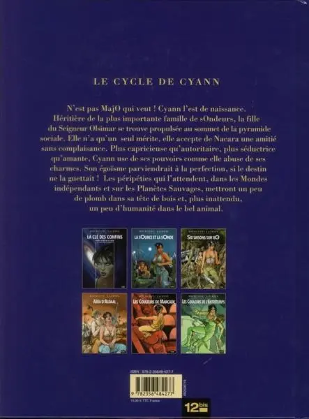 Verso de l'album Le Cycle de Cyann Tome 3 Aïeïa d'Aldaal