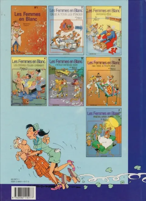 Verso de l'album Les Femmes en Blanc Tome 3 Superpiquées