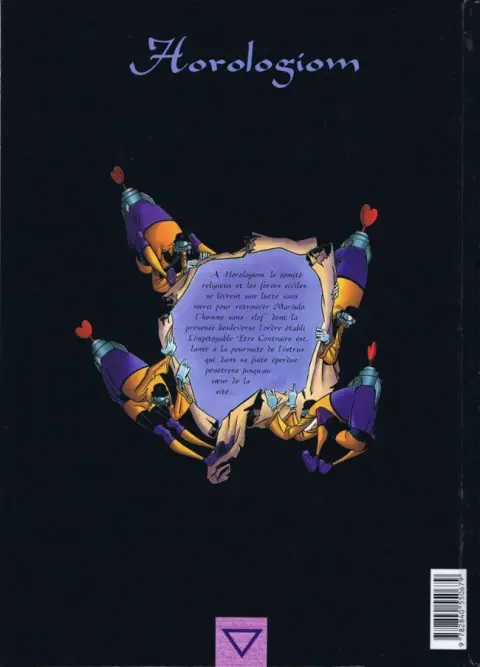 Verso de l'album Horologiom Tome 2 L'instant du Damokle