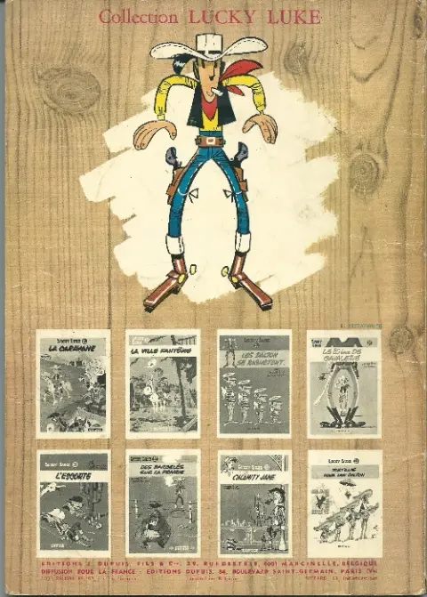 Verso de l'album Lucky Luke Tome 7 L'Elixir du Docteur Doxey