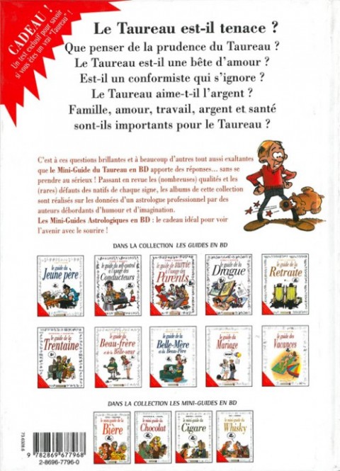 Verso de l'album Le Mini-guide ... Tome 2 Le mini-guide du Taureau
