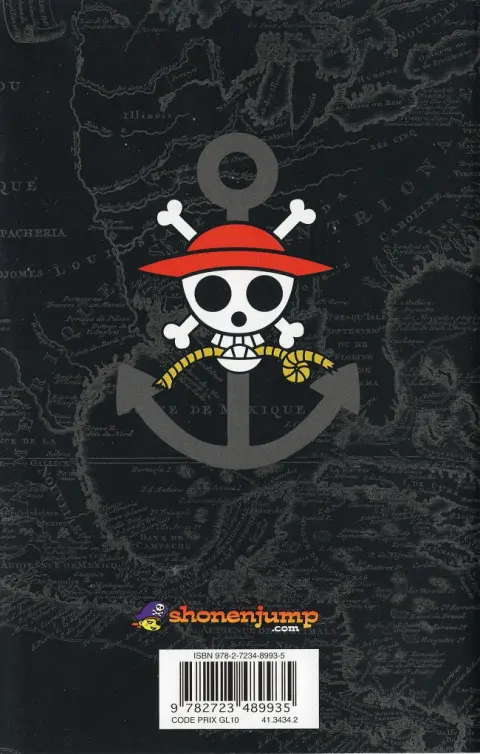Verso de l'album One Piece Tome 6 Le serment