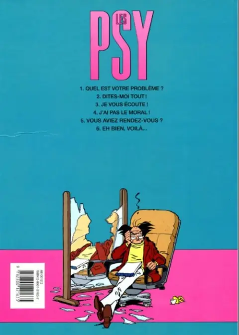 Verso de l'album Les Psy Tome 2 Dites-moi tout !