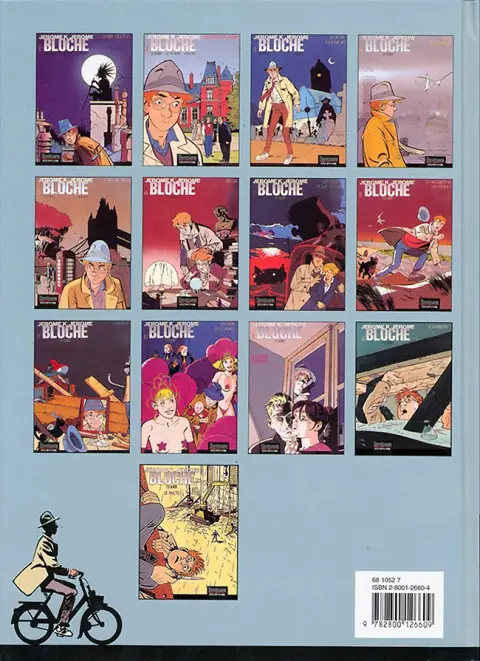 Verso de l'album Jérôme K. Jérôme Bloche Tome 13 Le pacte