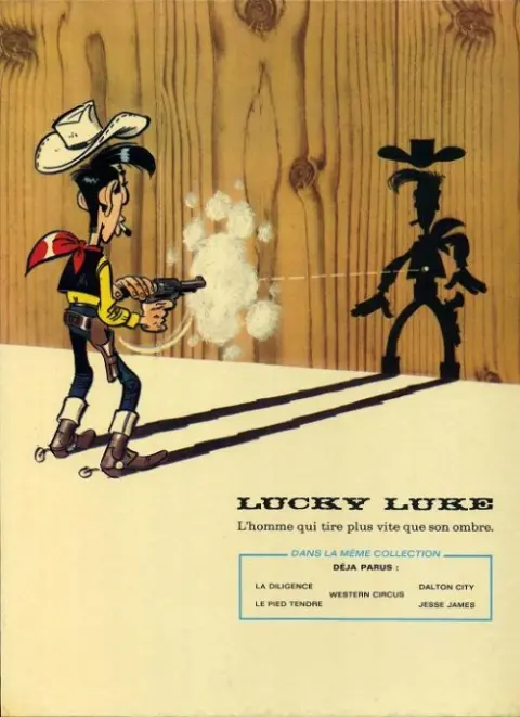 Verso de l'album Lucky Luke Tome 37 Canyon Apache