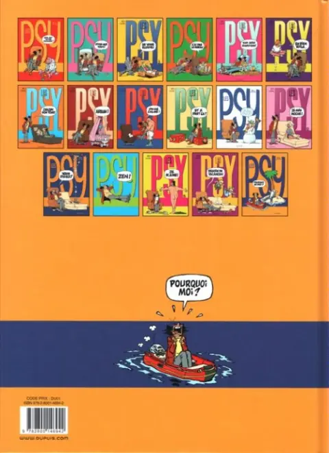 Verso de l'album Les Psy Tome 17 Pourquoi un psy ?