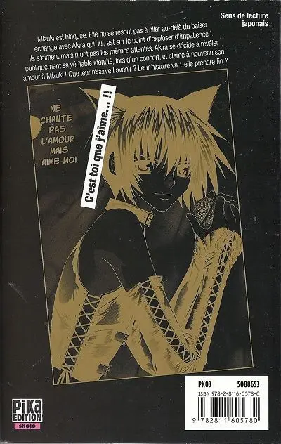 Verso de l'album Blaue Rosen 5
