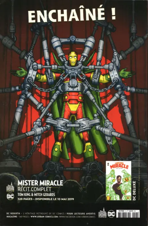 Verso de l'album Justice League - Récit Complet #13 Un monde qui nous est propre