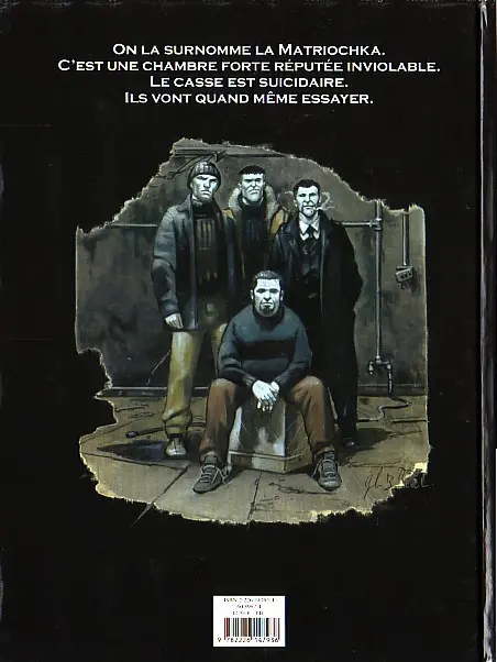 Verso de l'album Break point Tome 1 La Matriochka