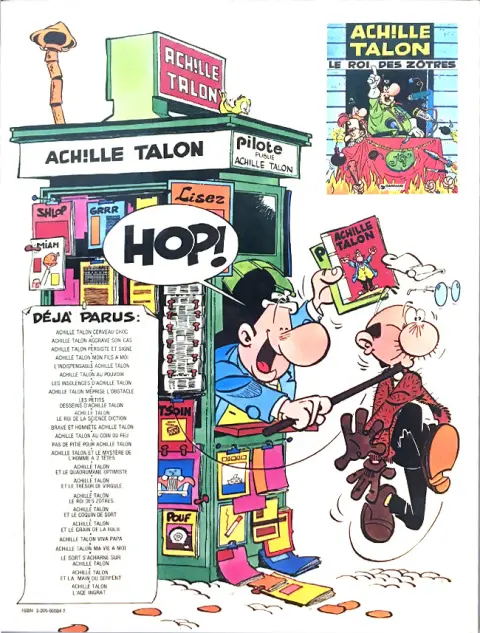 Verso de l'album Achille Talon Tome 5 L'indispensable Achille Talon
