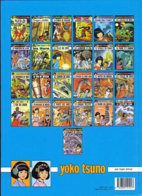 Verso de l'album Yoko Tsuno Tome 20 L'astrologue de Bruges