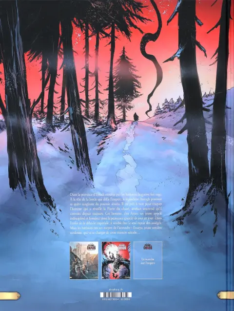 Verso de l'album La pierre du chaos Tome 2 Le Temps des barbares