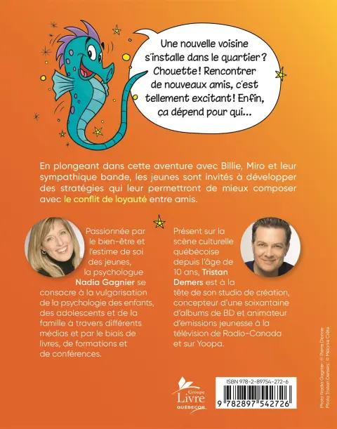 Verso de l'album Oupelaï ! Tome 3 L'amitié en sandwich