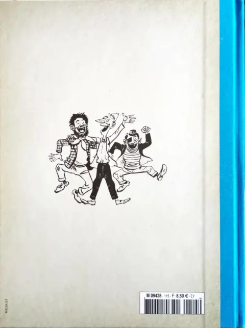 Verso de l'album Les Pieds Nickelés - La collection Tome 115 Les Pieds Nickelés et la dame de fer