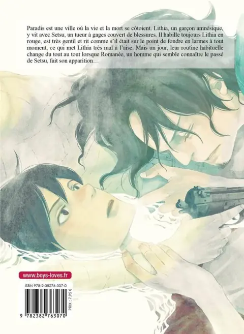 Verso de l'album La couleur de l'eau