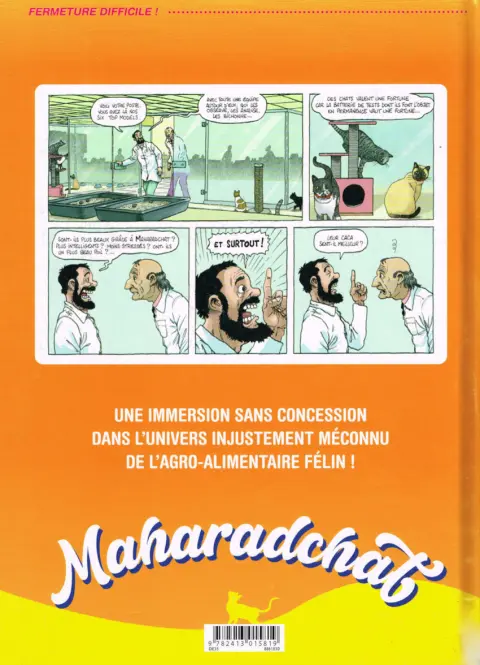Verso de l'album Maharadchat C'est tellement d'amour !