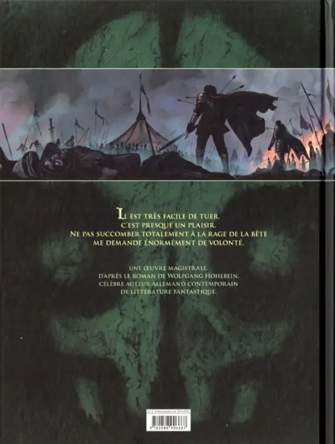 Verso de l'album La Chronique des Immortels Tome 4 Le Vampyre - Deuxième Partie