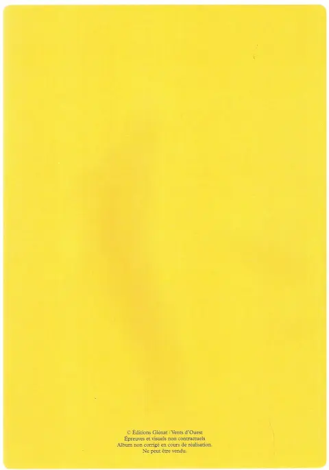 Verso de l'album Yellow Cab