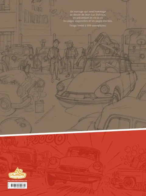 Verso de l'album Une aventure de Jacques Gipar Tome 11 Le Grand prix d'Angoulême