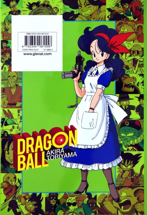 Verso de l'album Dragon Ball Full Color L'enfance de Goku 2