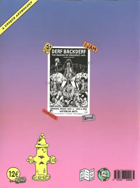 Verso de l'album The Art of ... 6 Derf Backderf