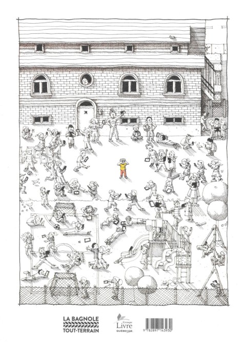 Verso de l'album L'enfant allergique aux écrans