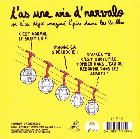 Verso de l'album Le petit Narvalo 1 Le Petit Narvalo