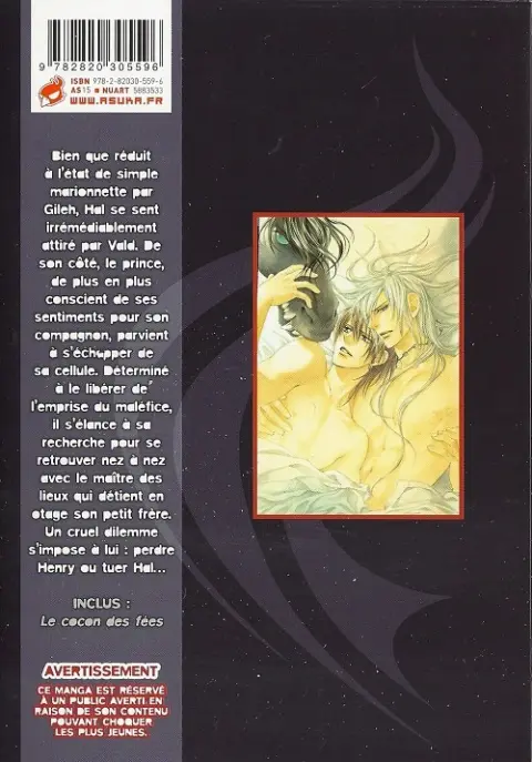 Verso de l'album Crimson Spell 3