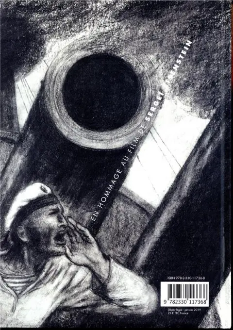 Verso de l'album Le Cuirassé Potemkine