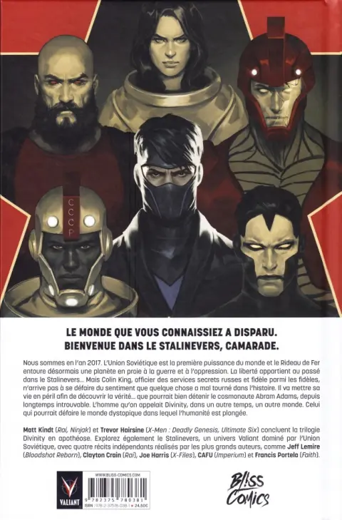 Verso de l'album Divinity III Stalinevers