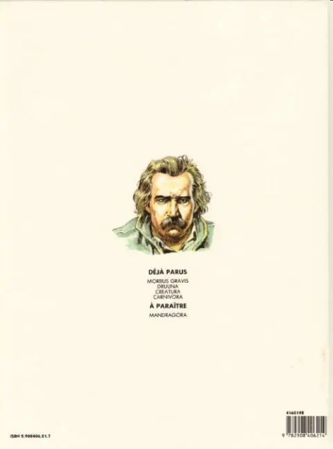 Verso de l'album Druuna Tome 4 Carnivora