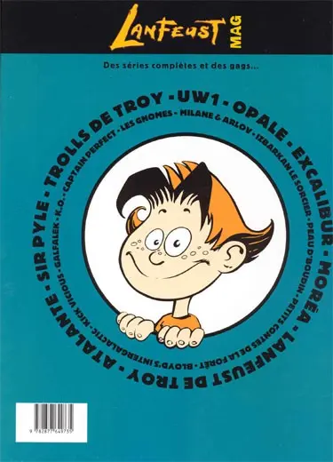 Verso de l'album Lanfeust mag L'album 3