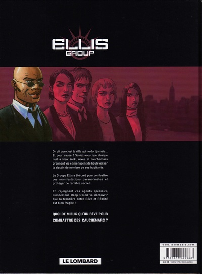 Verso de l'album Ellis Group Tome 2 Sax