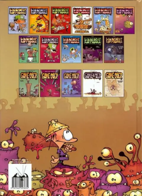 Verso de l'album Game over Tome 5 Walking Blork