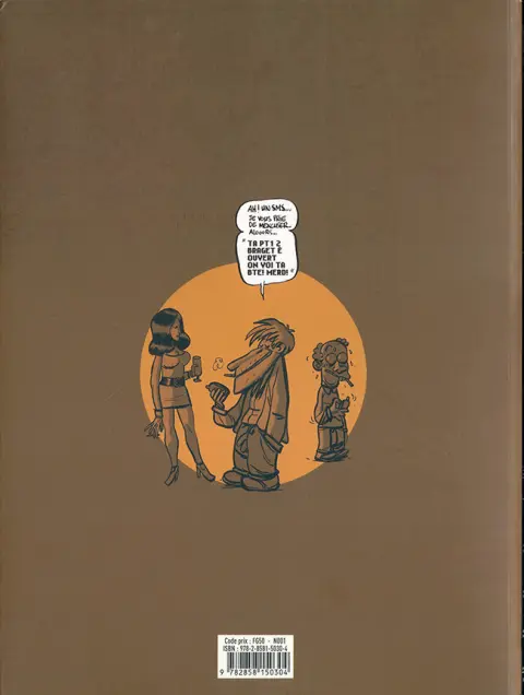 Verso de l'album Hector Kanon Tome 1 Une certaine élite