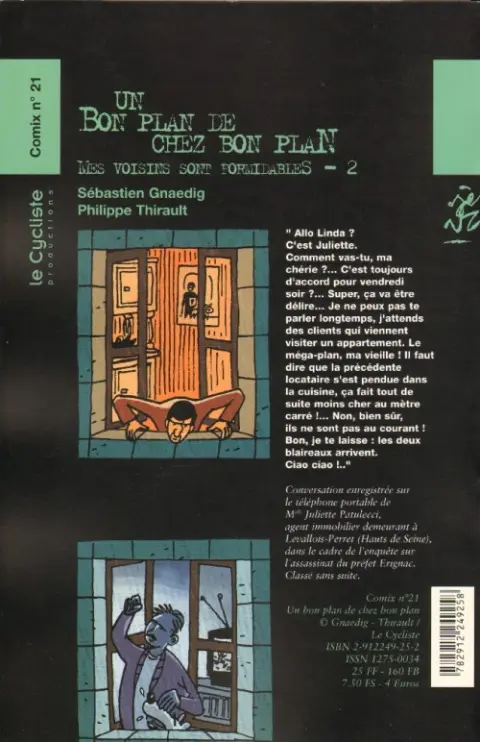 Verso de l'album Mes voisins sont formidables Tome 2 Un bon plan de chez bon plan