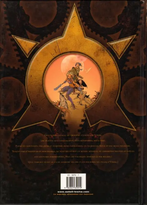 Verso de l'album Les Naufragés d'Ythaq Tome 2 Ophyde La géminée