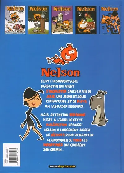 Verso de l'album Nelson Tome 5 Super casse-pieds