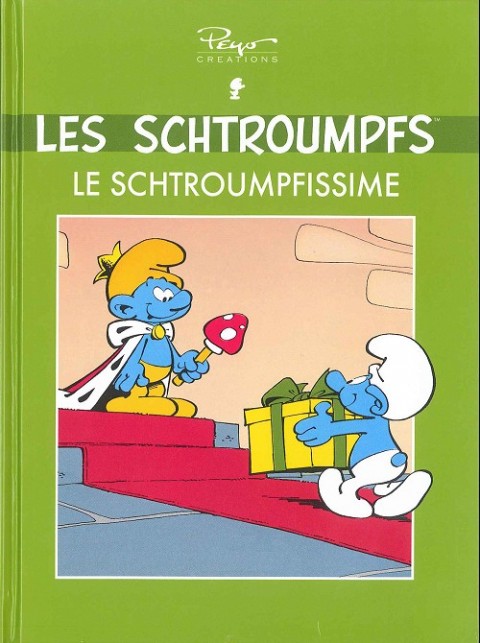 Couverture de l'album Les Schtroumpfs Tome 2 Le schtroumpfissime