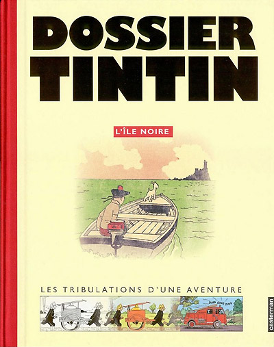 Couverture de l'album Tintin - Dossier Tome 7 L'île noire
