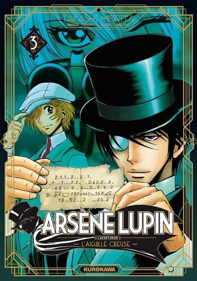 Couverture de l'album Arsène Lupin - L'Aventurier 3 L'Aiguille creuse