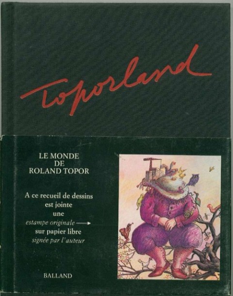 Couverture de l'album Toporland Le monde de Roland Topor