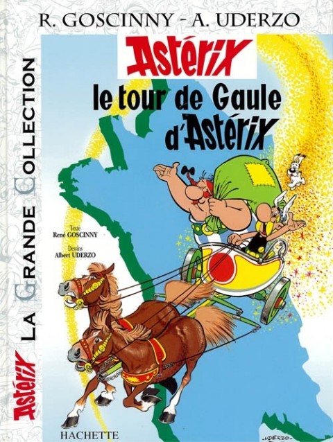Couverture de l'album Astérix La Grande Collection Tome 5 Le tour de Gaule d'Astérix