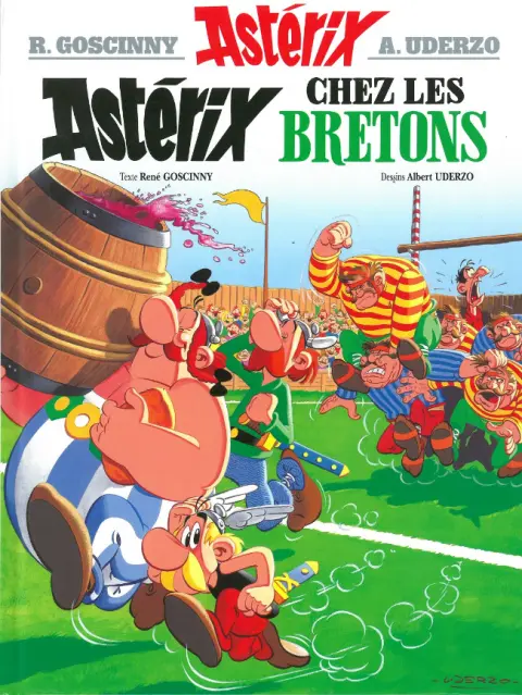 Couverture de l'album Astérix Tome 8 Astérix chez les bretons