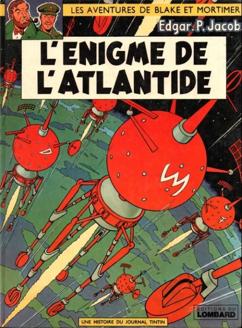 Couverture de l'album Blake et Mortimer Tome 6 L'Énigme de l'Atlantide