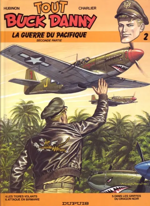 Couverture de l'album Tout Buck Danny Tome 2 La guerre du Pacifique - Seconde partie