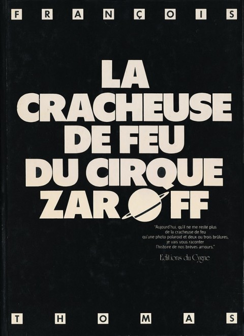 La Cracheuse de feu du cirque Zaroff